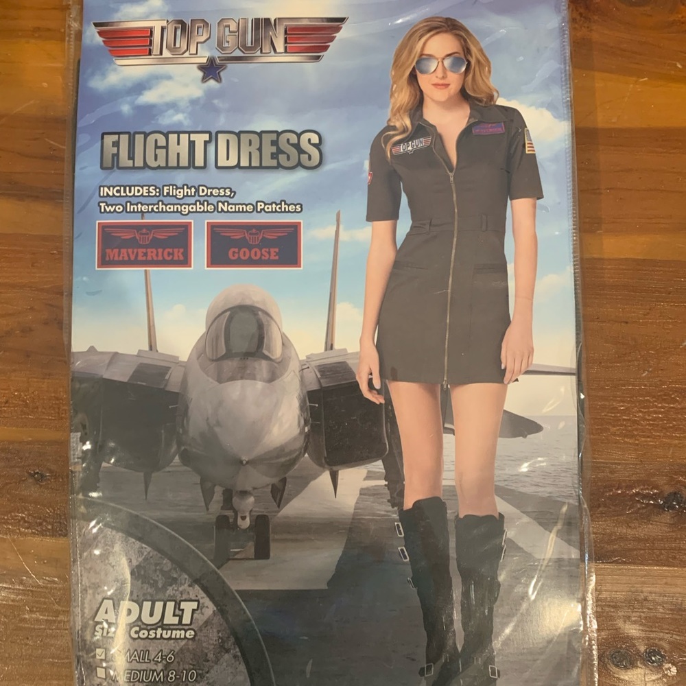 Top Gun Flight Dress Costume